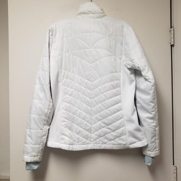 Columbia Omni-Heat Lightweight Puffer Jacket White Women's Size Medium - Picture 4 of 15